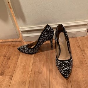 Studded Statement Heels